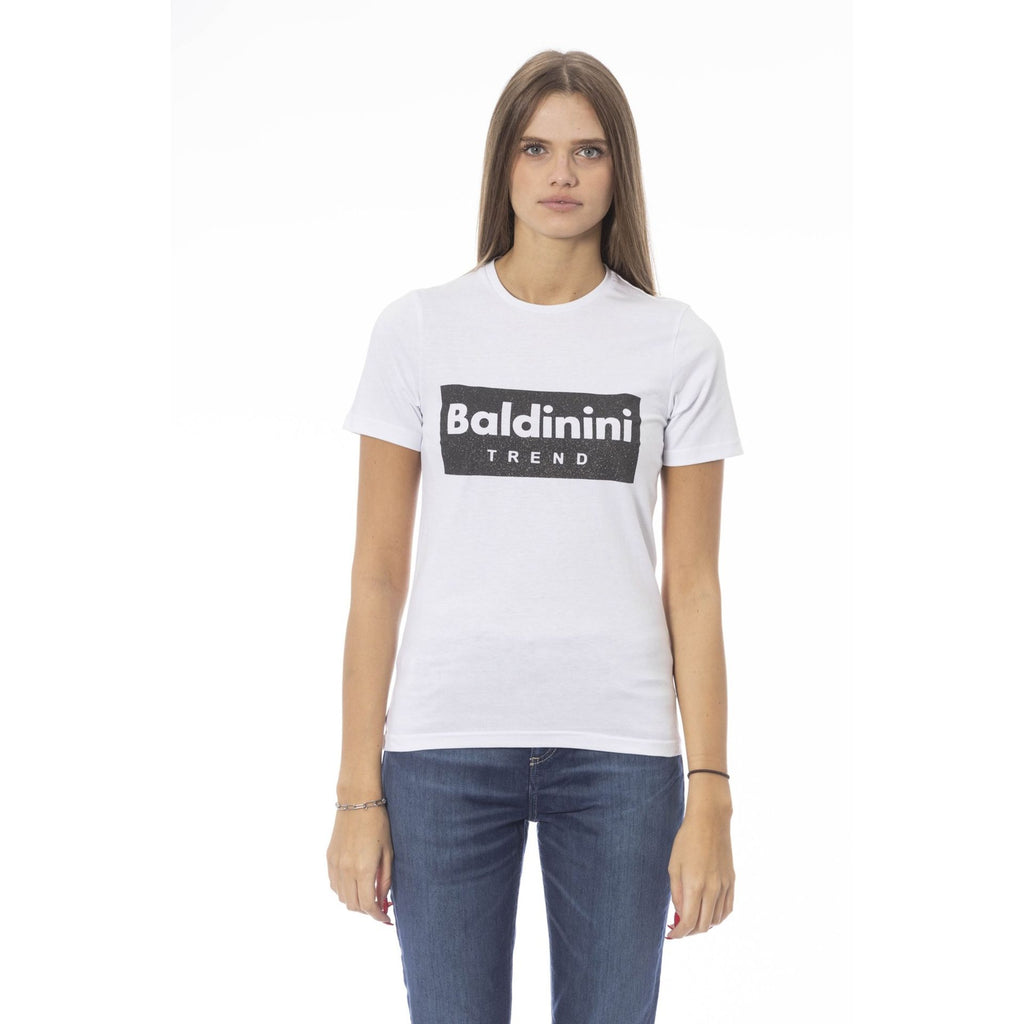 Baldinini Trend MANTOVA TSD07 T-shirt Maglietta Donna Bianco
