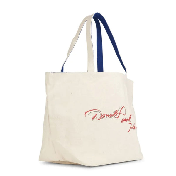 Karl Lagerfeld 231W3130 Borsa Shopping Bag Donna Bianco Blu - BeFashion.it