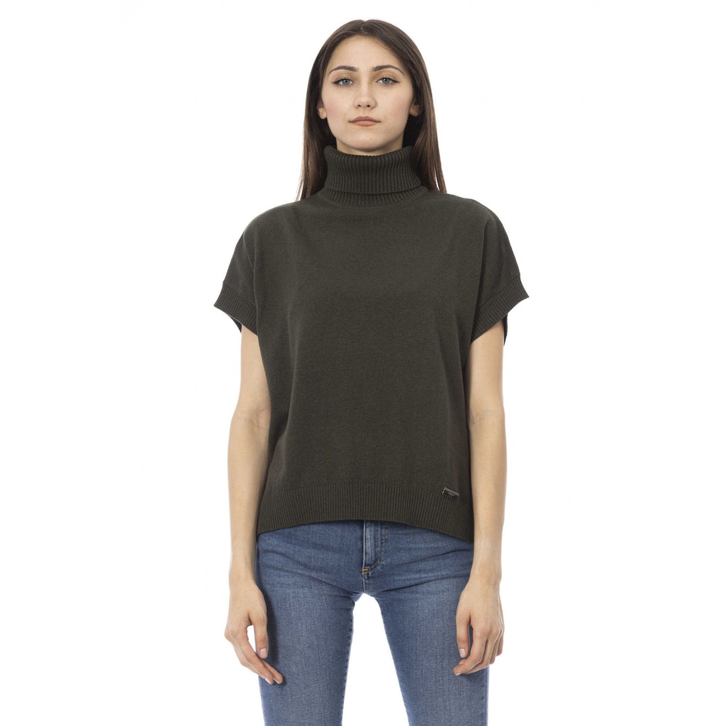 Baldinini Trend VOLTERRA AL22114 Maglia Maglione Donna Verde - BeFashion.it