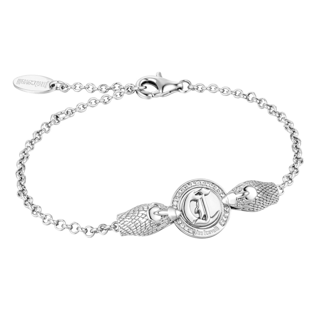 Just Cavalli JCBR01663100 Braccialetto Donna Argento