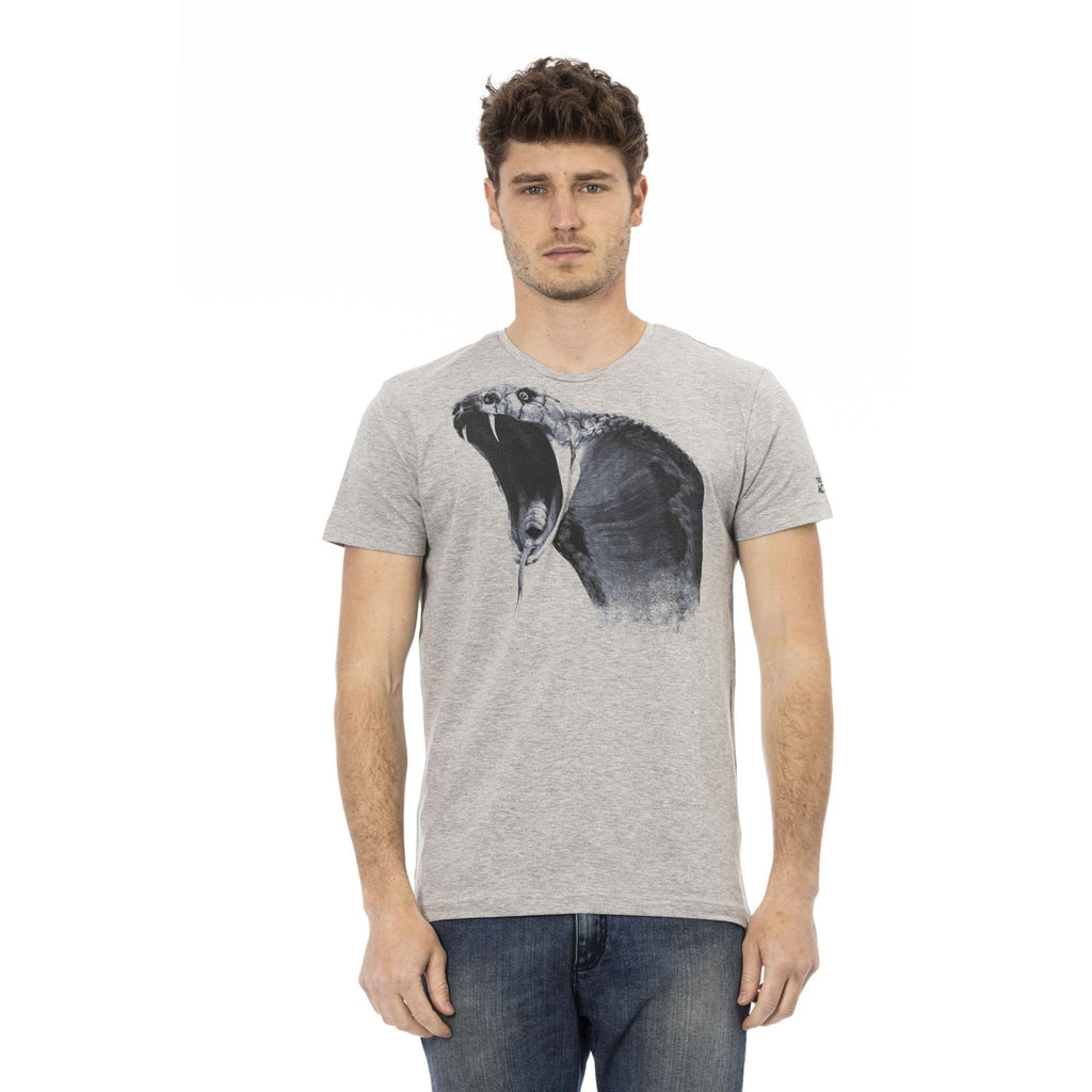 Trussardi Action 2AT34 T-shirt Maglietta Uomo Grigio