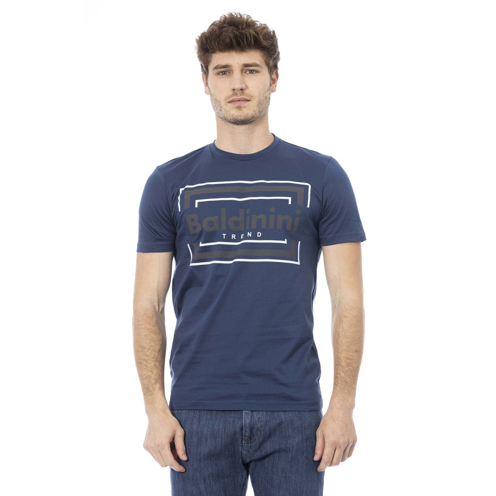 Baldinini Trend COMO TSU543 T-shirt Maglietta Uomo Blu Marino