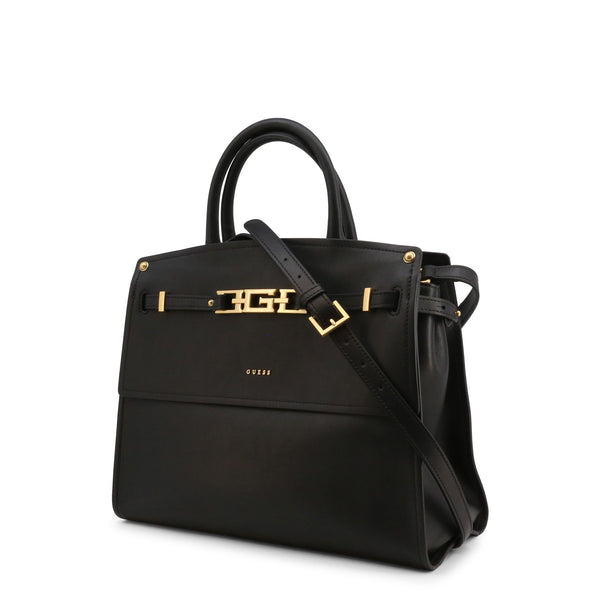 Guess HWCRCA L2206 Borsa a Mano Pelle Donna Made in Italy Nero