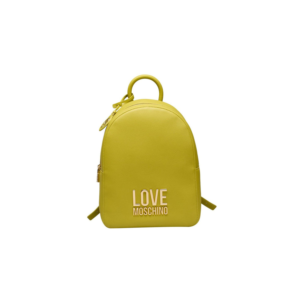 Love Moschino LETTERING LOGO JC4109 Zaino Zainetto Donna Giallo