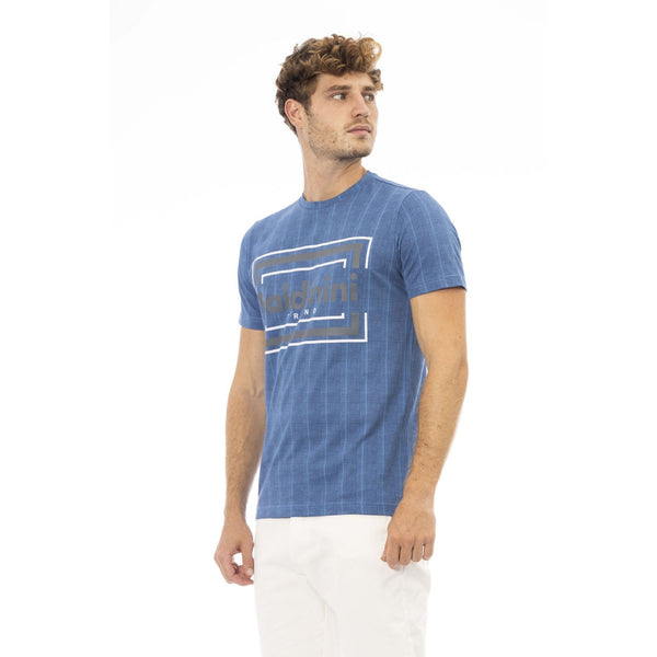 Baldinini Trend COMO TSU543 T-shirt Maglietta Uomo Azzurro