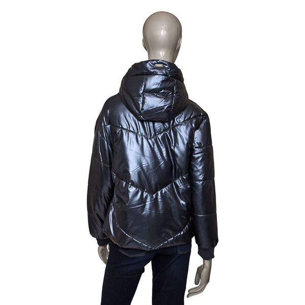 Baldinini Trend VERONA G2282 Giacca Giubbotto Piumino Donna Blu - BeFashion.it