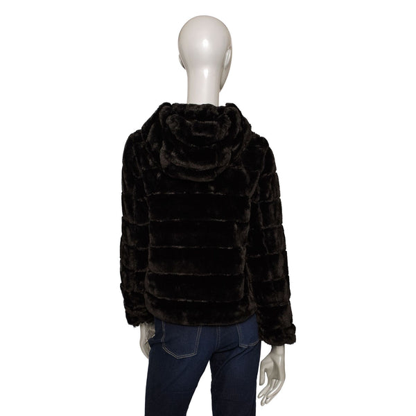 Baldinini Trend VERONA G2342 Giacca Giubbotto Pelliccia Donna Nero - BeFashion.it