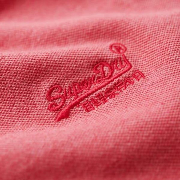 Superdry M1110343A Polo Uomo Fucsia