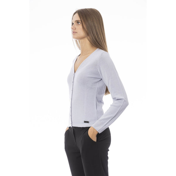 Baldinini Trend GENOVA DV8018TD Maglia Donna Celeste - BeFashion.it