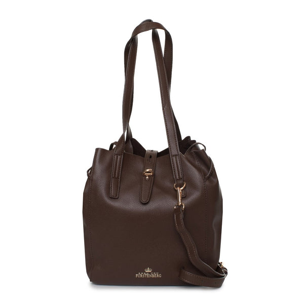 Egon Von Furstenberg MASRSHA EVFW004 Borsa a Spalla Donna Marrone