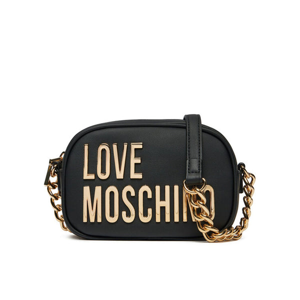 Love Moschino LETTERING LOGO JC4026 Borsa a Tracolla Donna Nero