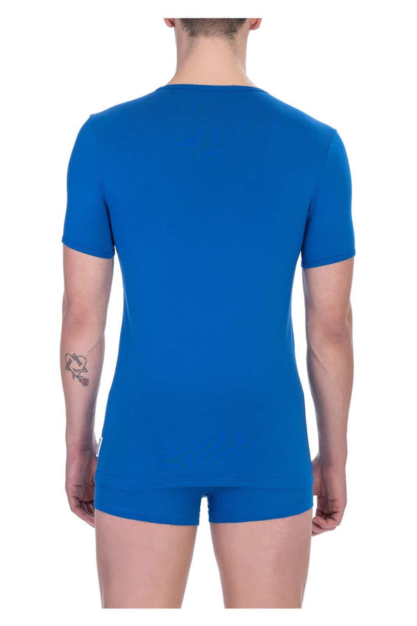 Bikkembergs BKK1UTS07SI T-shirt Maglietta Intima Uomo Blu - BeFashion.it