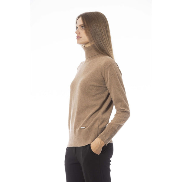 Baldinini Trend MATERA AD8801GE Maglia Maglione Donna Marrone - BeFashion.it