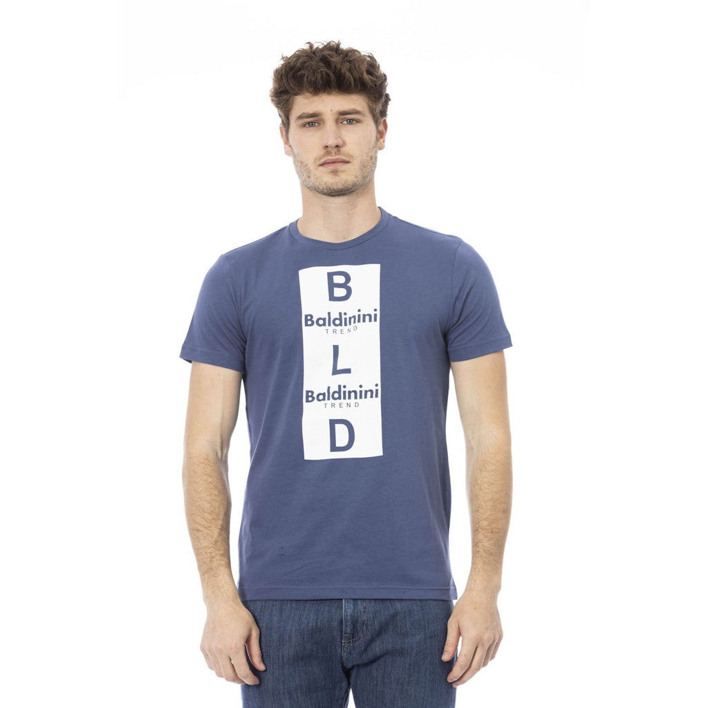 Baldinini Trend COMO TSU538 T-shirt Maglietta Uomo Blu