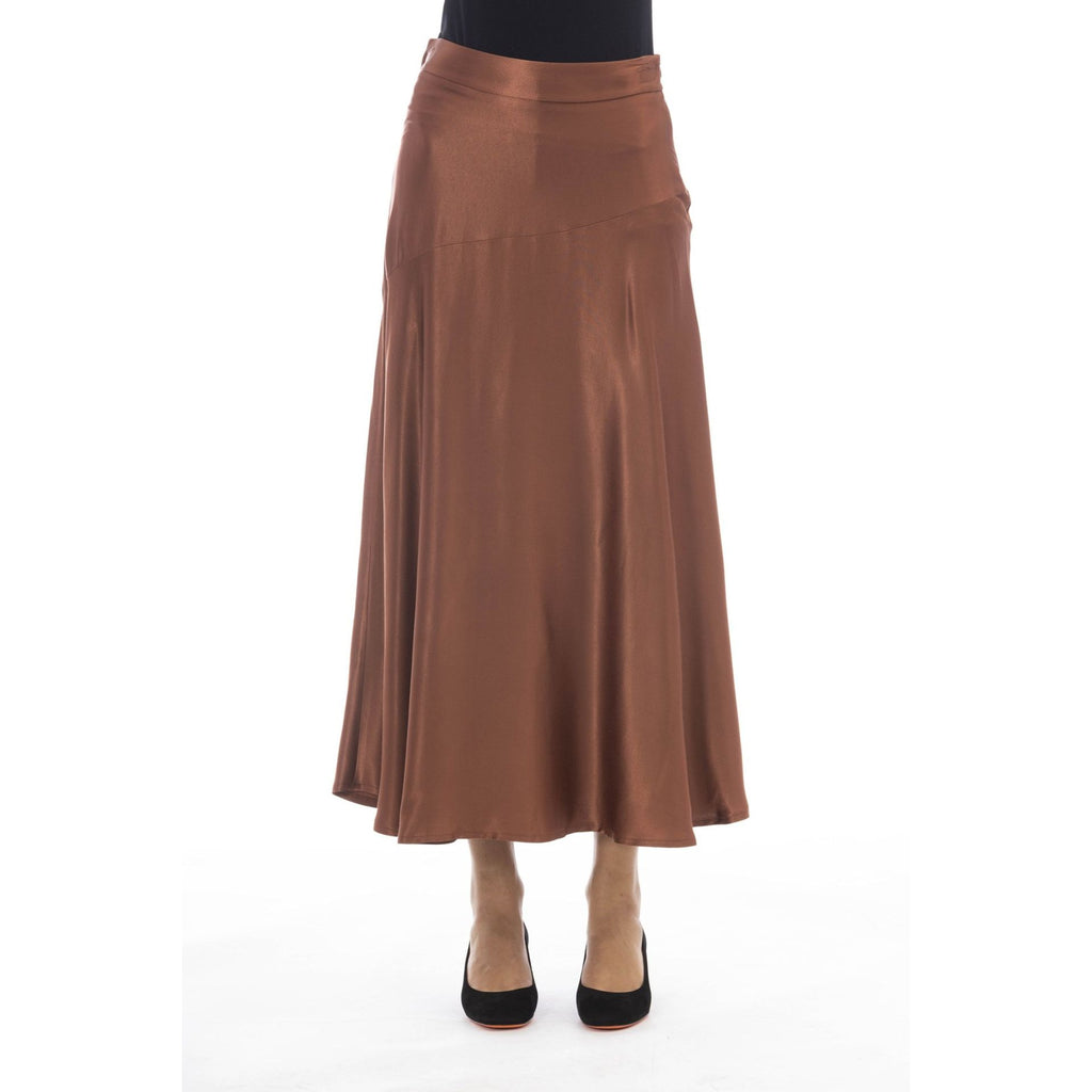 Alpha Studio AD8781M Gonna Donna Made in Italy Marrone