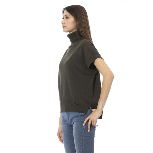Baldinini Trend VOLTERRA AL22114 Maglia Donna Made in Italy Verde