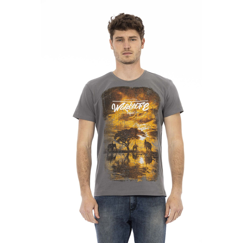 Trussardi Action 2AT52 T-shirt Maglietta Uomo Grigio