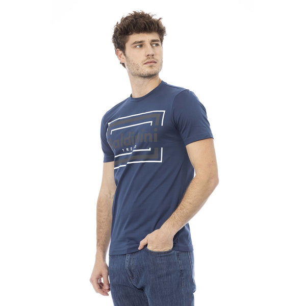 Baldinini Trend COMO TSU543 T-shirt Maglietta Uomo Blu - BeFashion.it