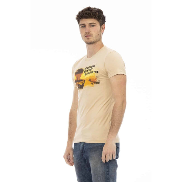 Trussardi Action 2AT02C T-shirt Maglietta Uomo Beige