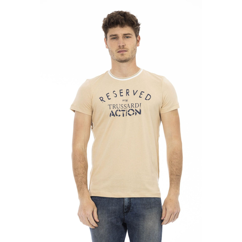 Trussardi Action 2AT22A T-shirt Maglietta Uomo Sabbia - BeFashion.it
