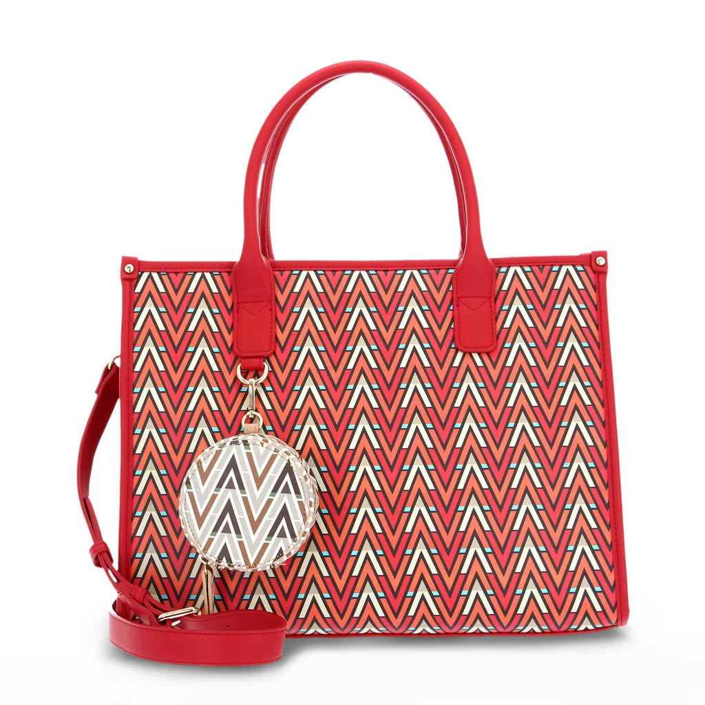 Valentino by Mario Valentino TONIC VBS69901 Borsa Shopping Bag Donna Rosso Multicolor
