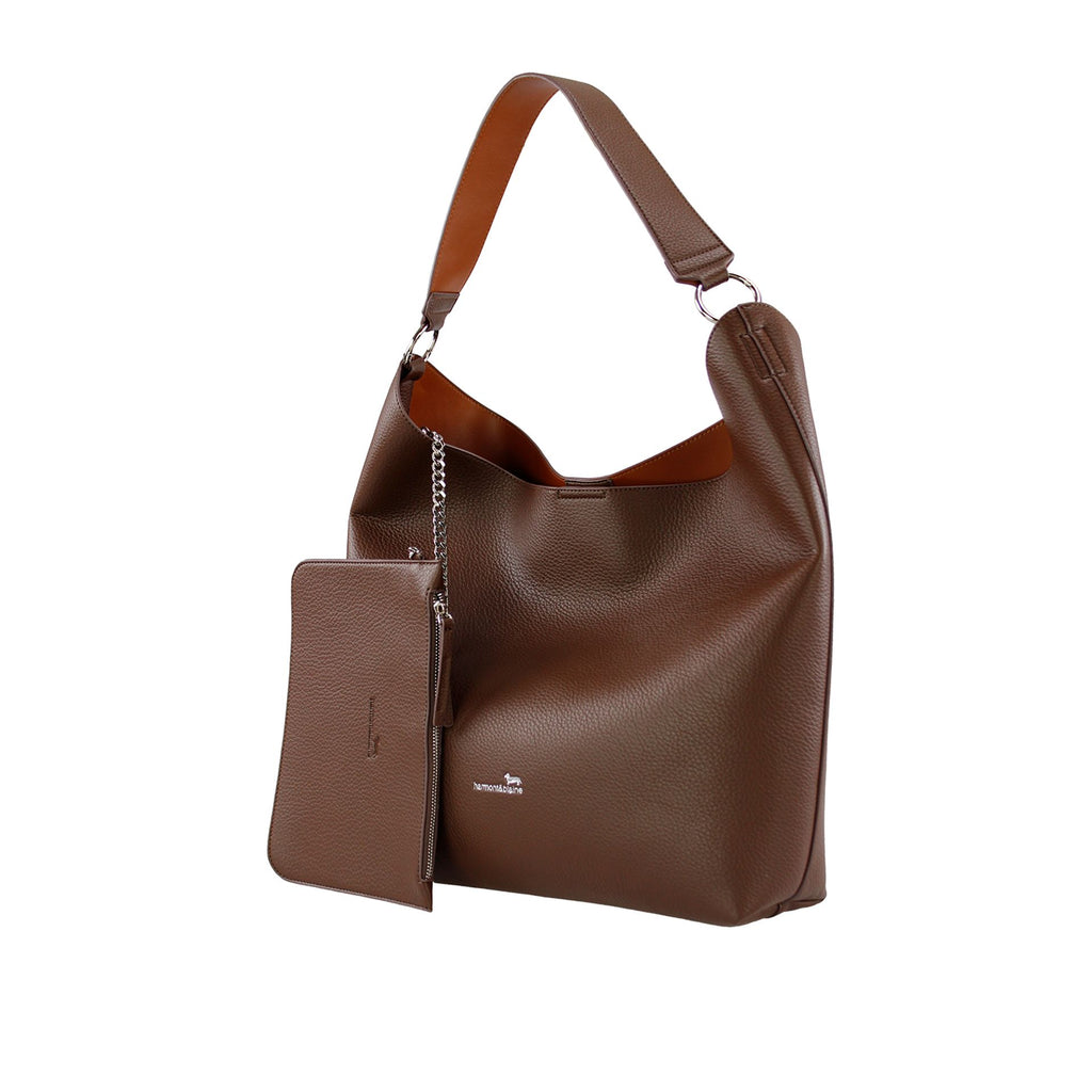 Harmont & Blaine H3EPWH890072 Borsa Shopping Bag Donna Marrone - BeFashion.it