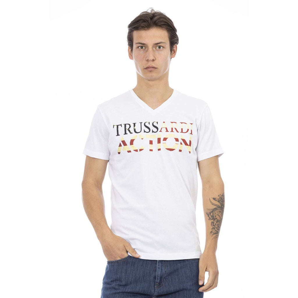 Trussardi Action 2AT138 T-shirt Maglietta Uomo Bianco