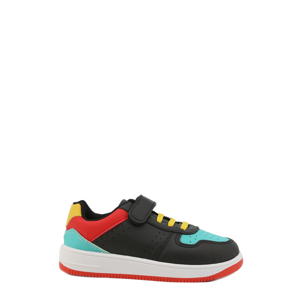 Shone 002-002 Sneakers Bambino Bimbo Nero Multicolor