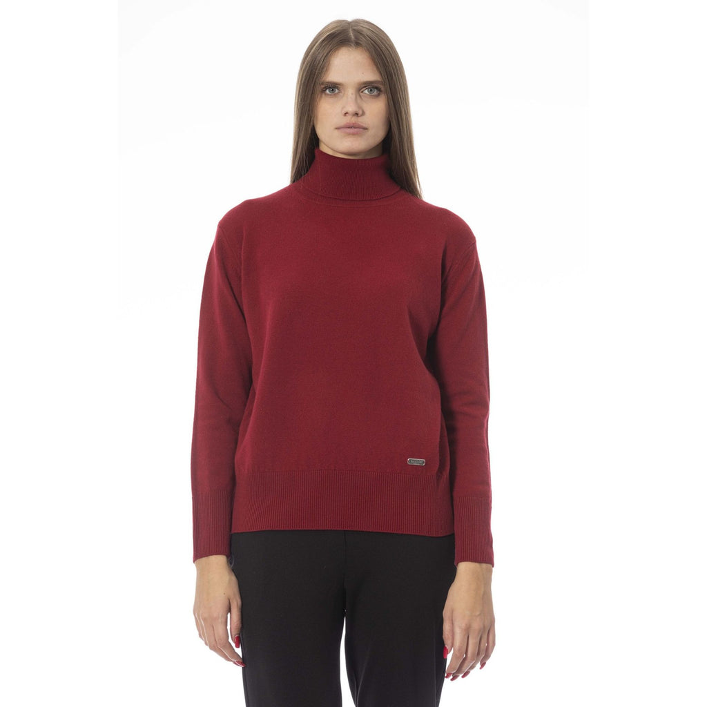 Baldinini Trend MATERA AD8801GE Maglia Maglione Donna Rosso - BeFashion.it