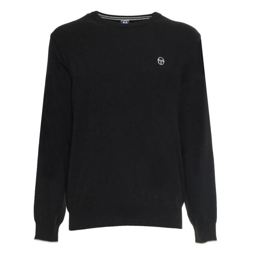 Sergio Tacchini 10310020 Maglia Maglione Uomo Nero - BeFashion.it