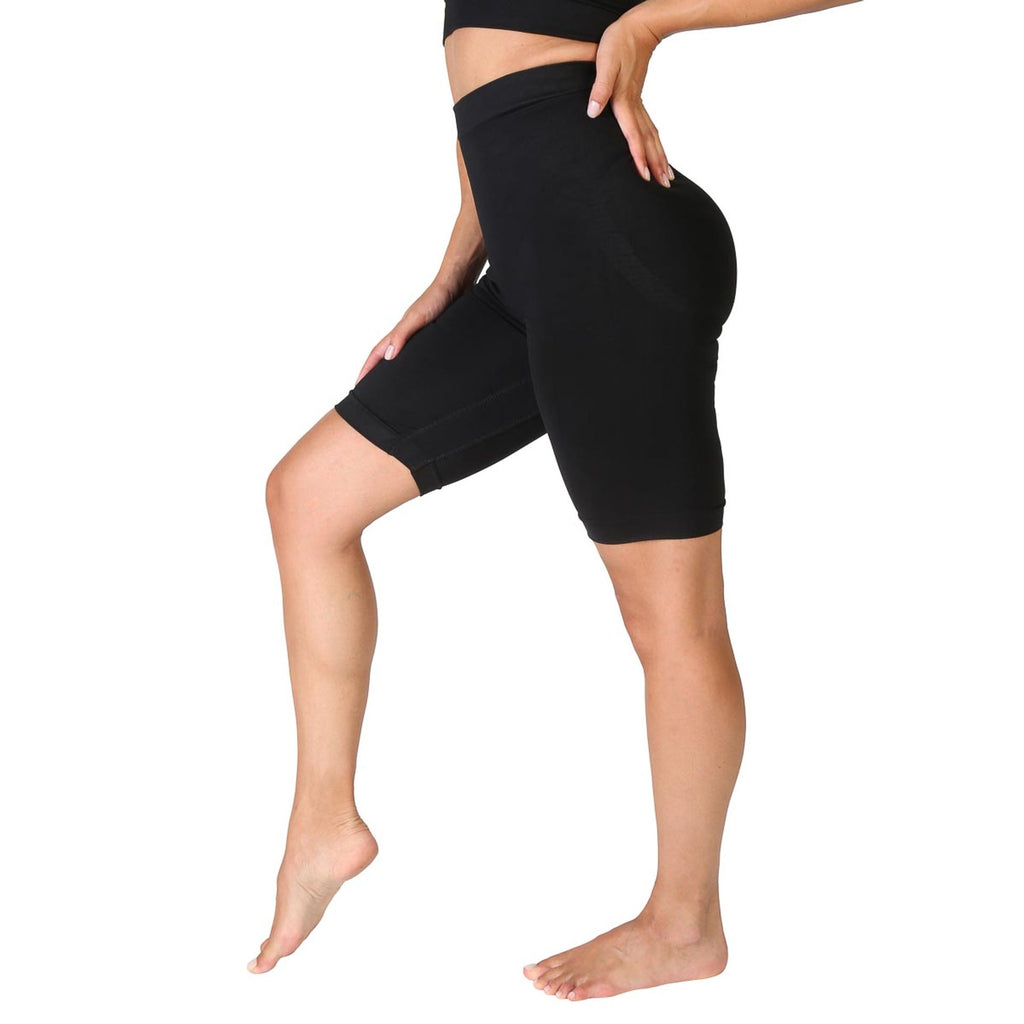 Bodyboo BB2070 Pantaloncini Modellanti Push Up Donna Nero