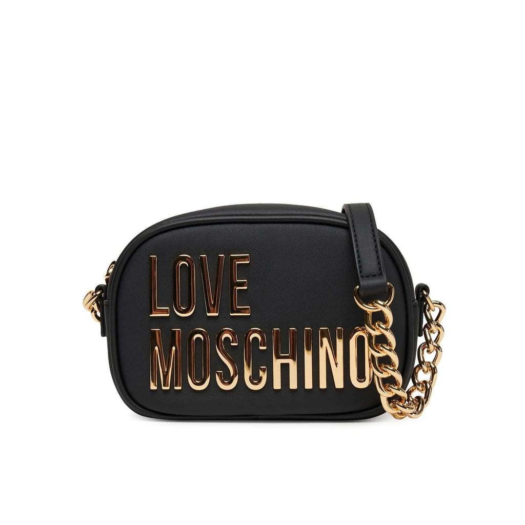 Love Moschino LETTERING LOGO JC4026 Borsa a Tracolla Donna Nero