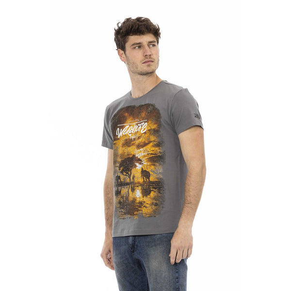 Trussardi Action 2AT52 T-shirt Maglietta Uomo Grigio