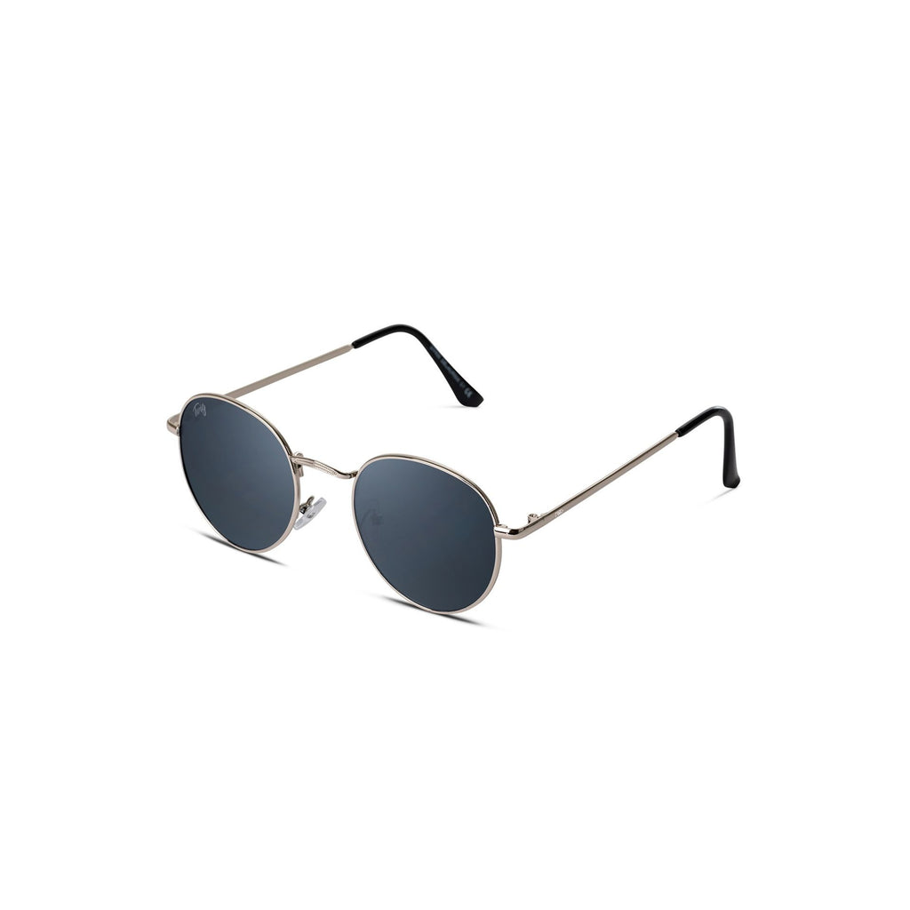 Twig DELACROIX DEL06 Occhiali da Sole Unisex Argento Nero