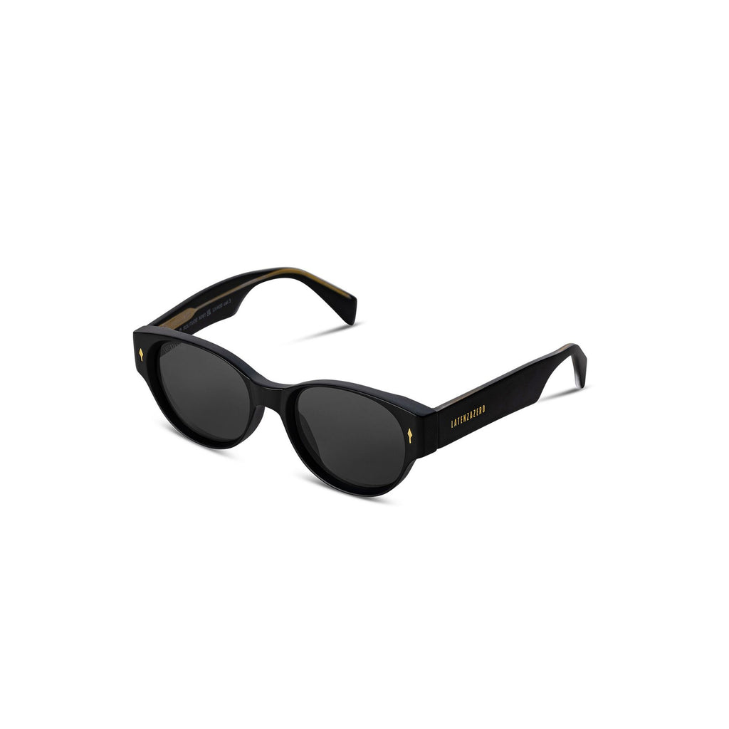 LatenzaZero SOLITUDE X061 Occhiali da Sole Unisex Nero