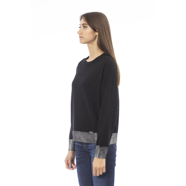 Baldinini Trend VOLTERRA NW1209SP Maglia Maglione Donna Nero - BeFashion.it