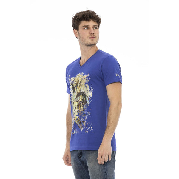 Trussardi Action 2AT108 T-shirt Maglietta Uomo Blu - BeFashion.it