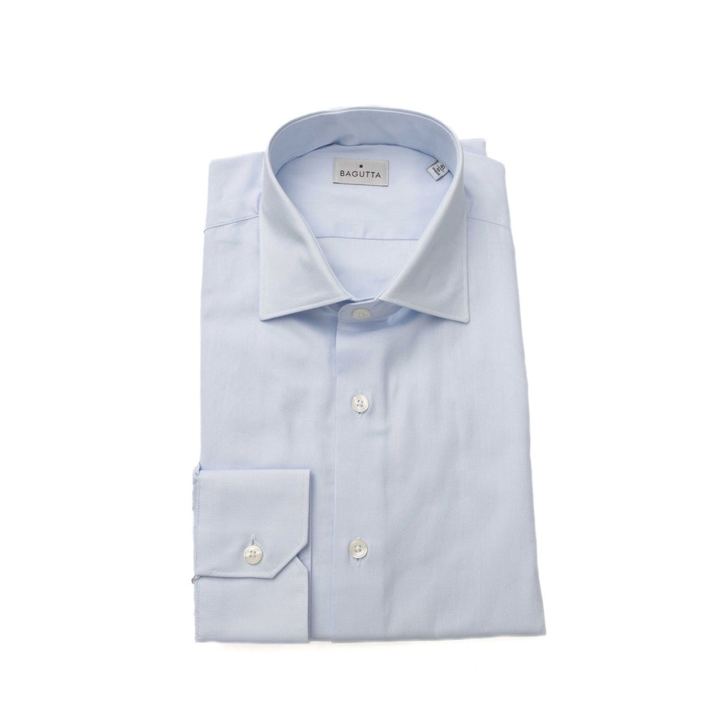 Bagutta MIAMI 11509 Camicia Uomo Celeste - BeFashion.it