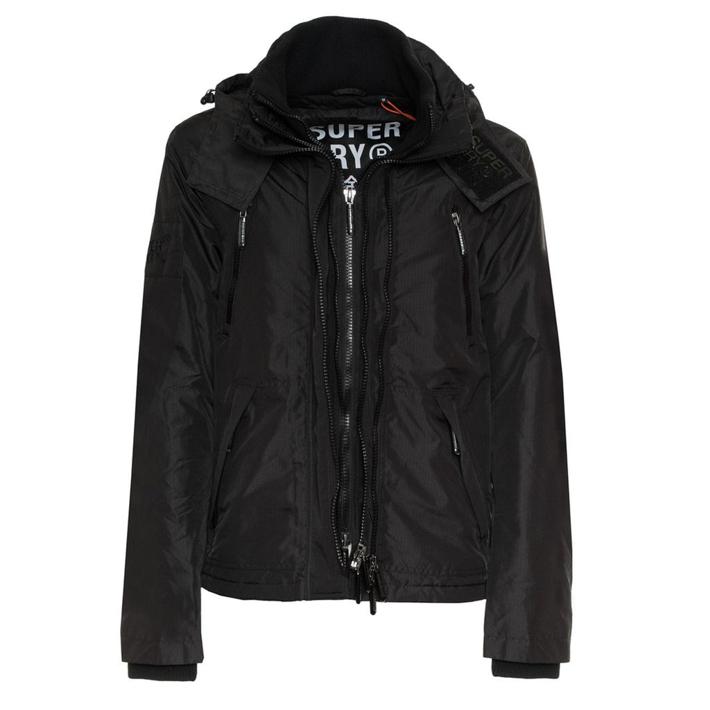Superdry M5011868A Giacca Giubbotto Uomo Nero - BeFashion.it