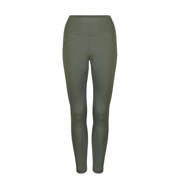 Bodyboo BB24004 Leggings Push Up Donna Verde
