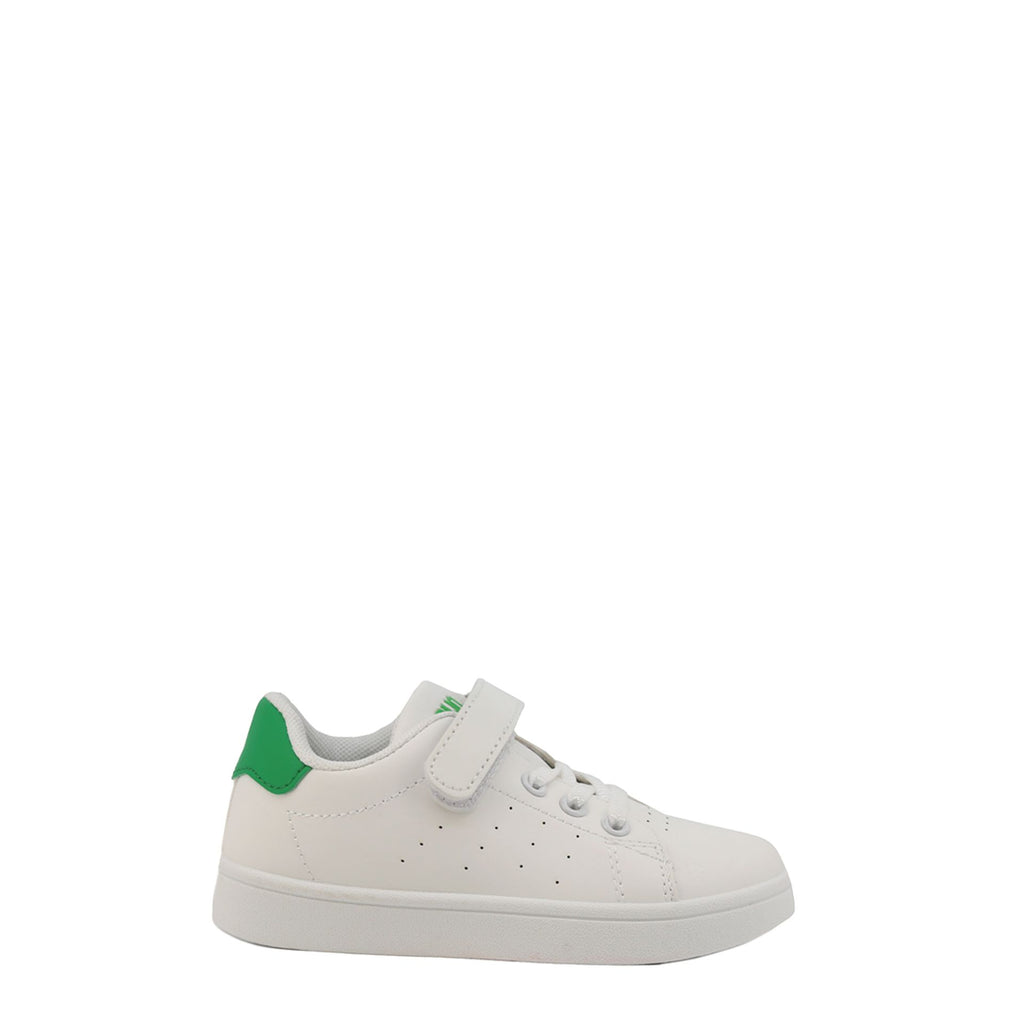 Shone 001-002 Sneakers Bambino Bimbo Bianco Verde