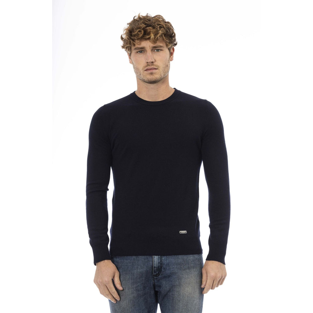 Baldinini Trend POLICORO AU7806CE Maglia Maglione Uomo Blu Navy - BeFashion.it