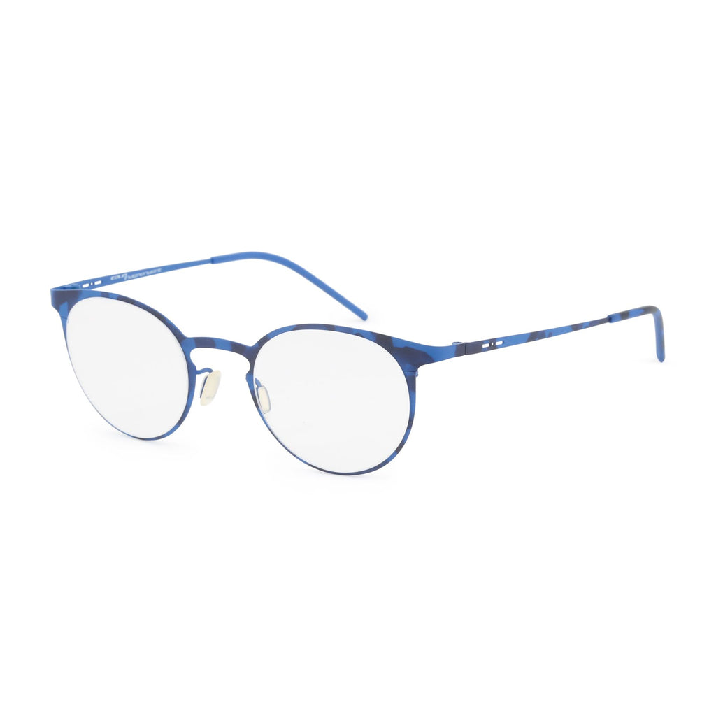 Italia Independent 5200A Occhiali da Vista Neutri Montatura Unisex Made in Italy Blu - BeFashion.it