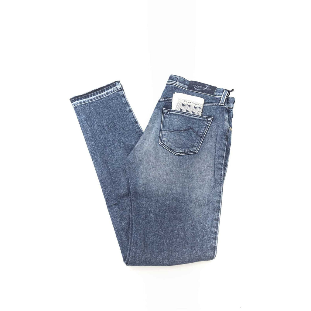 Jacob Cohen KIMBERLY SLIM 08769W4 Jeans Donna Made in Italy Blu
