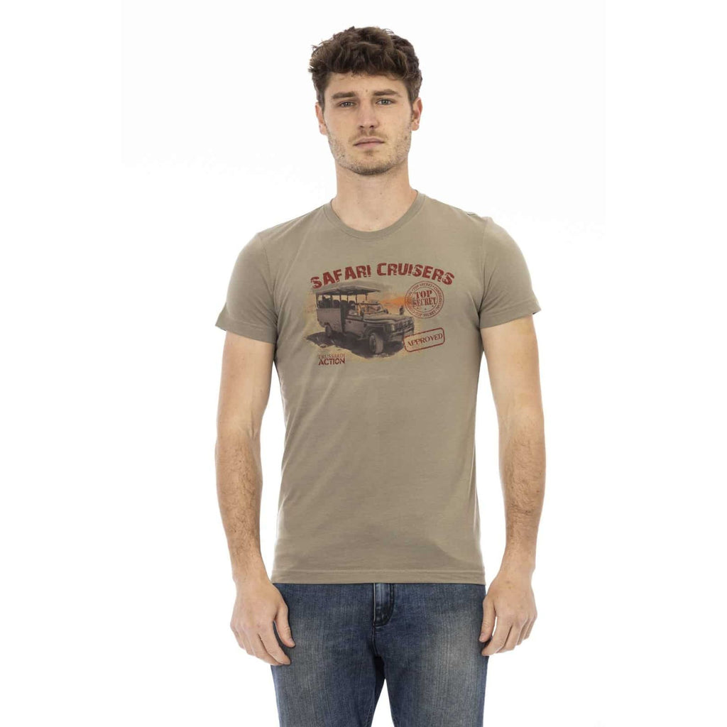 Trussardi Action 2AT02B T-shirt Maglietta Uomo Verde