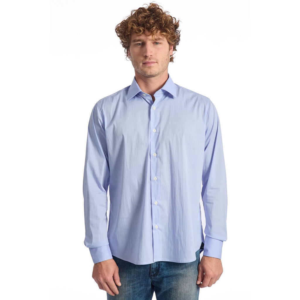 Baldinini Trend MELODY IT 1029 Camicia Uomo Made in Italy Azzurro - BeFashion.it