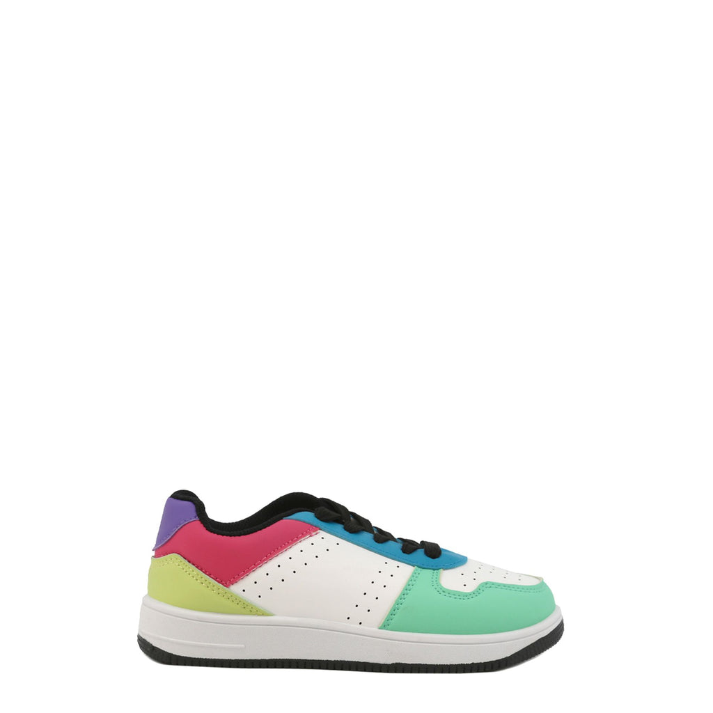 Shone 002-001 Sneakers Bambina Bimba Bianco Multicolor