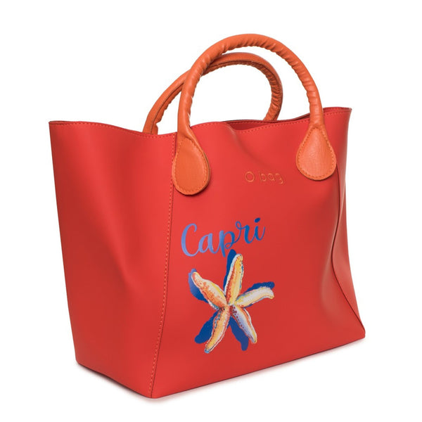 O bag COMP25ST-MIS41 Borsa a Mano Donna Rosso