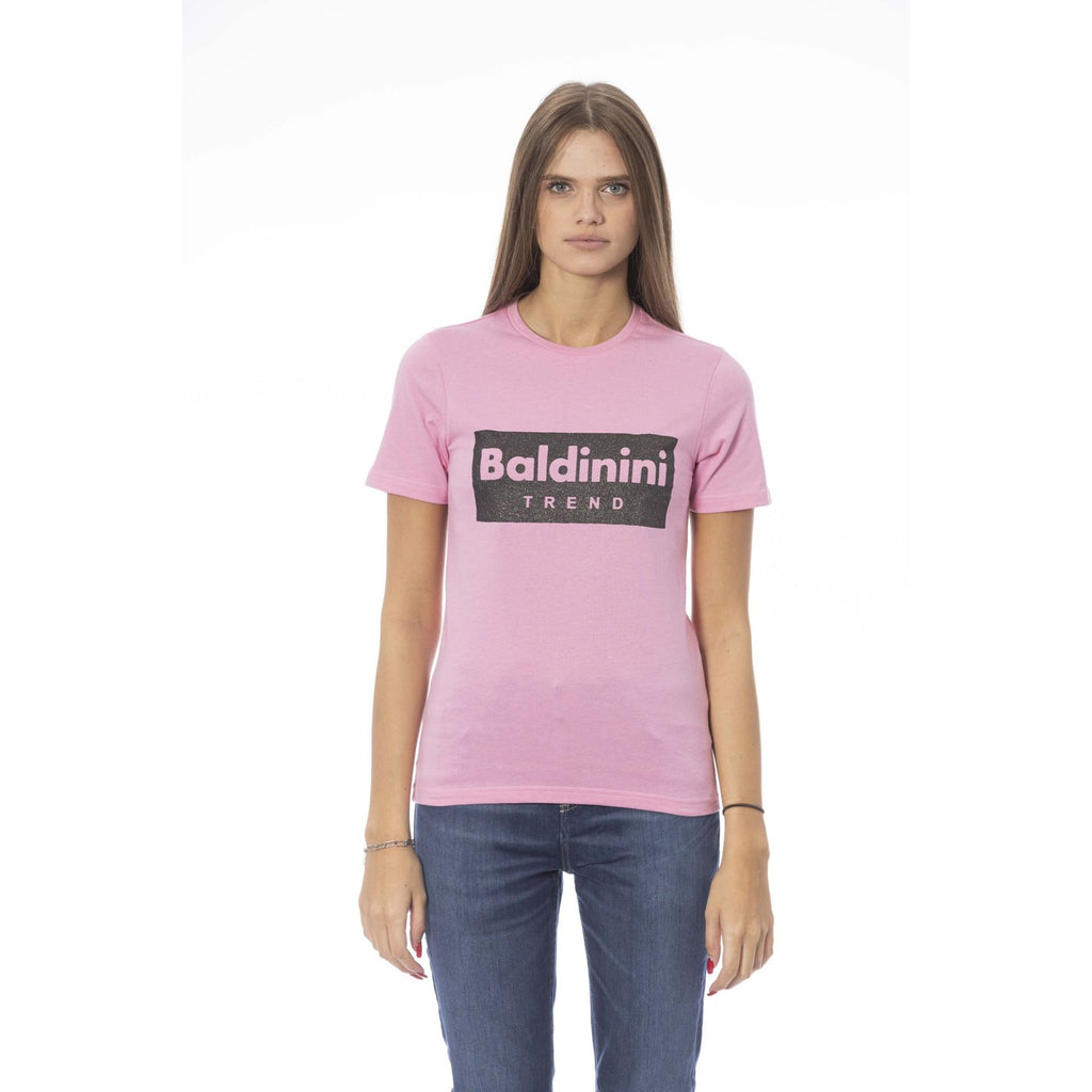 Baldinini Trend MANTOVA TSD07 T-shirt Maglietta Donna Rosa