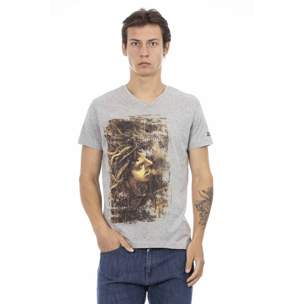 Trussardi Action 2AT151 T-shirt Maglietta Uomo Grigio - BeFashion.it